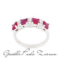 Ring Zorzan Gioielli Woman in White Gold Rubino 1.42 Ct ANPZ2502 - ANPZ2502